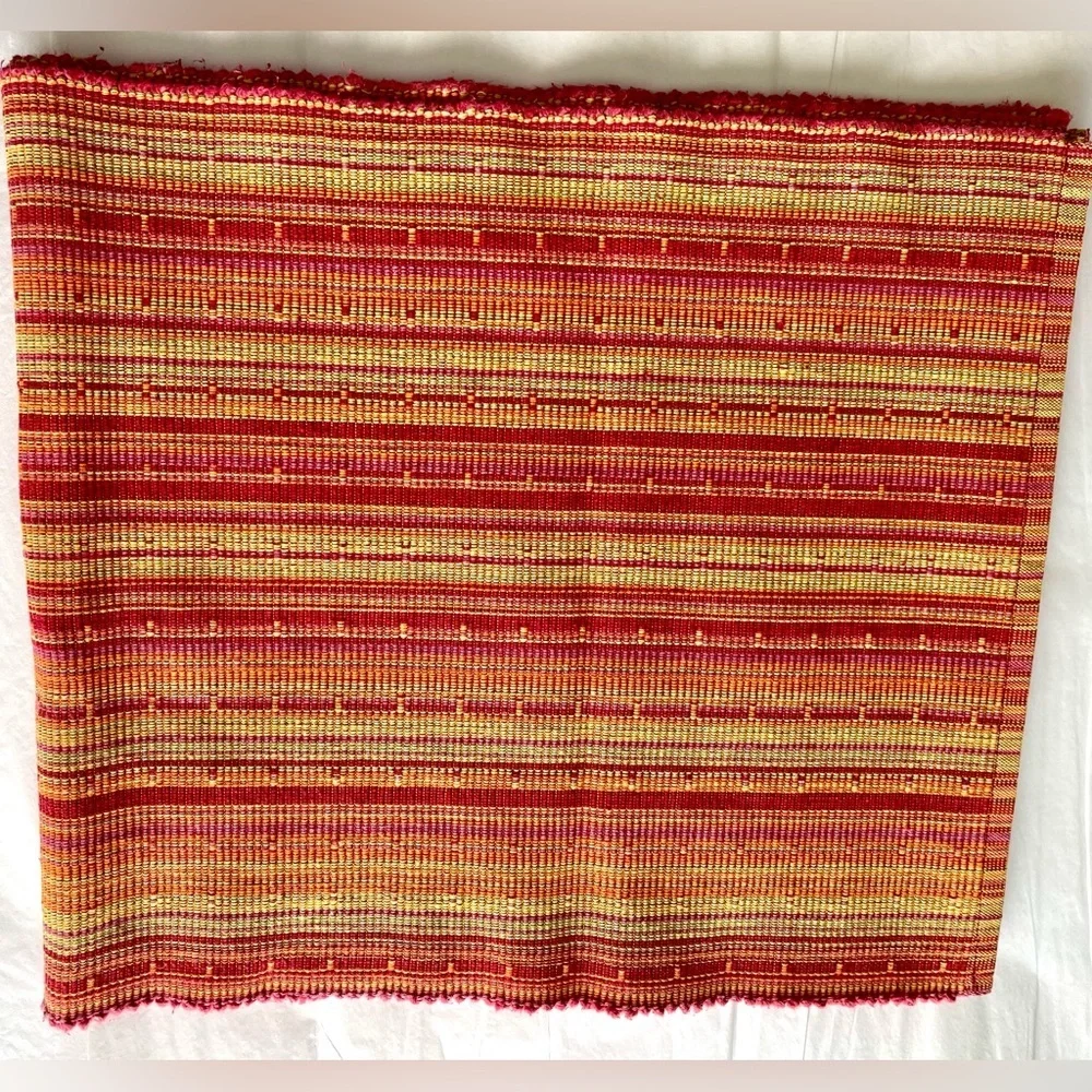 100% Cotton Table Runner World Market Vibrant Heavyweight